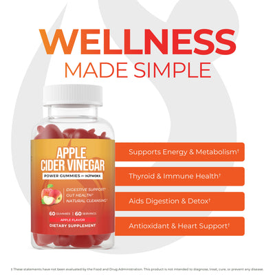 HOTWORX Apple Cider Vinegar Power Gummies