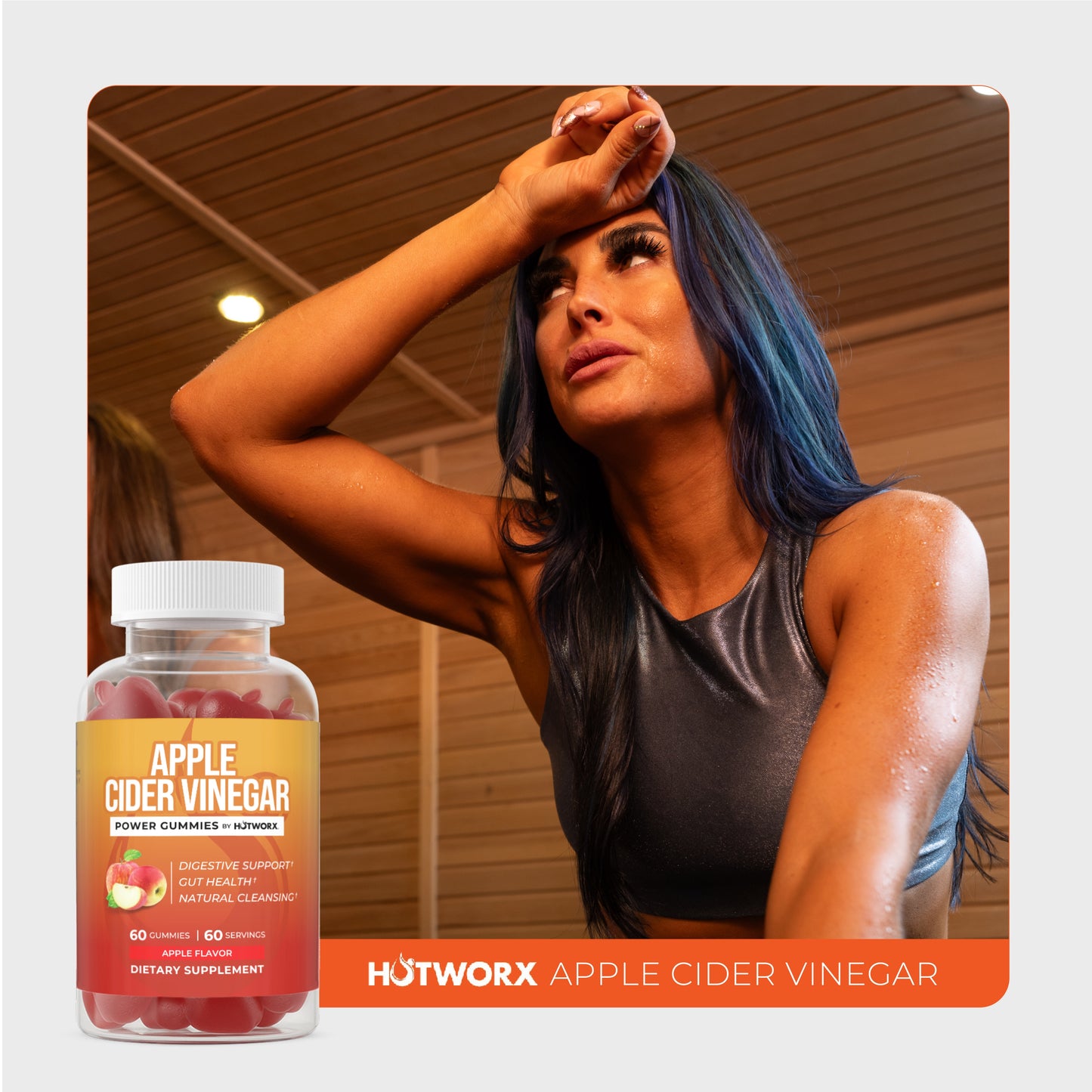HOTWORX Apple Cider Vinegar Power Gummies
