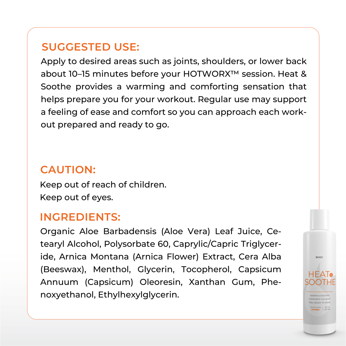 HOTWORX Hot Exercise Gel +