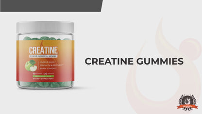 HOTWORX Creatine Gummies-Green Apple
