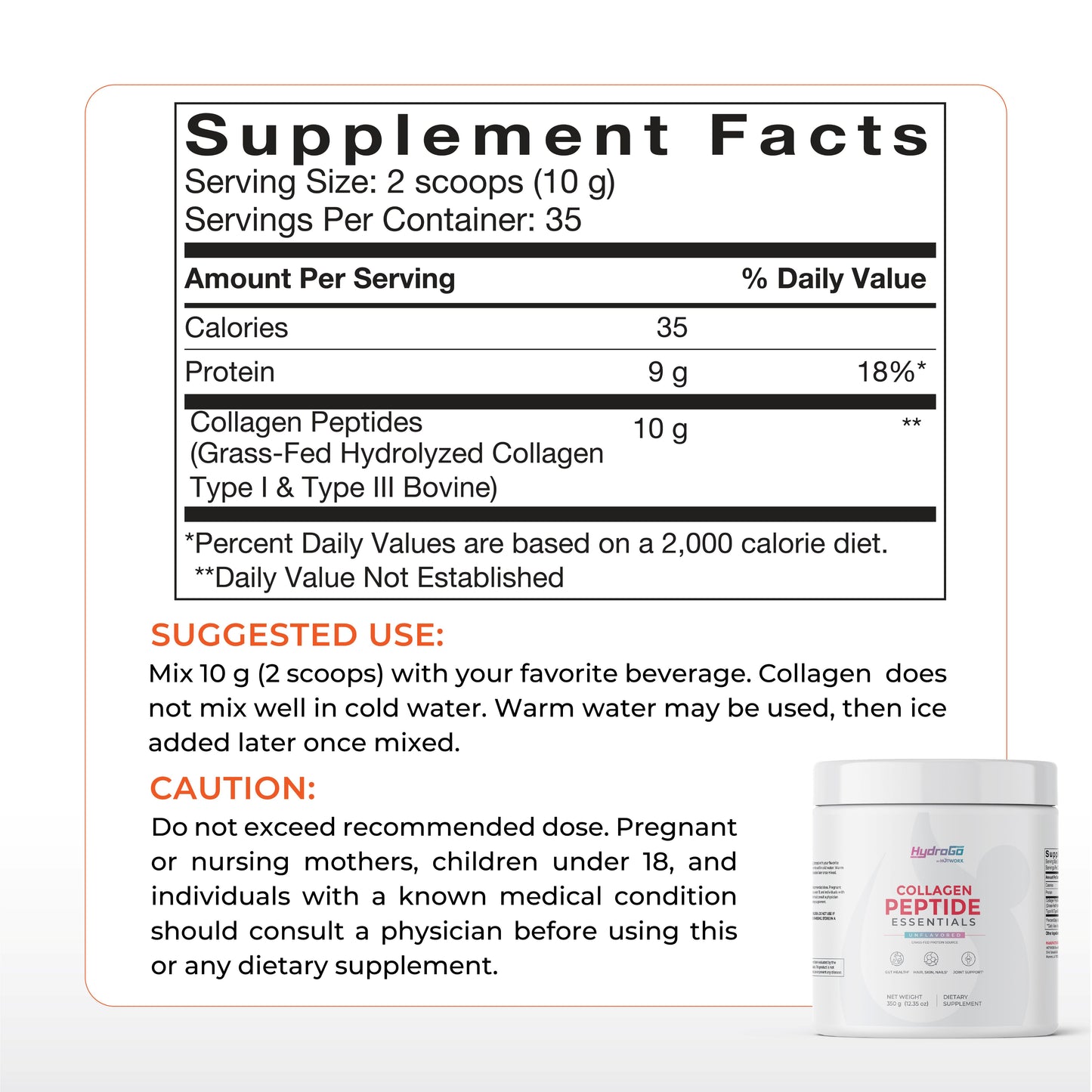 HOTWORX Collagen Peptide Essentials