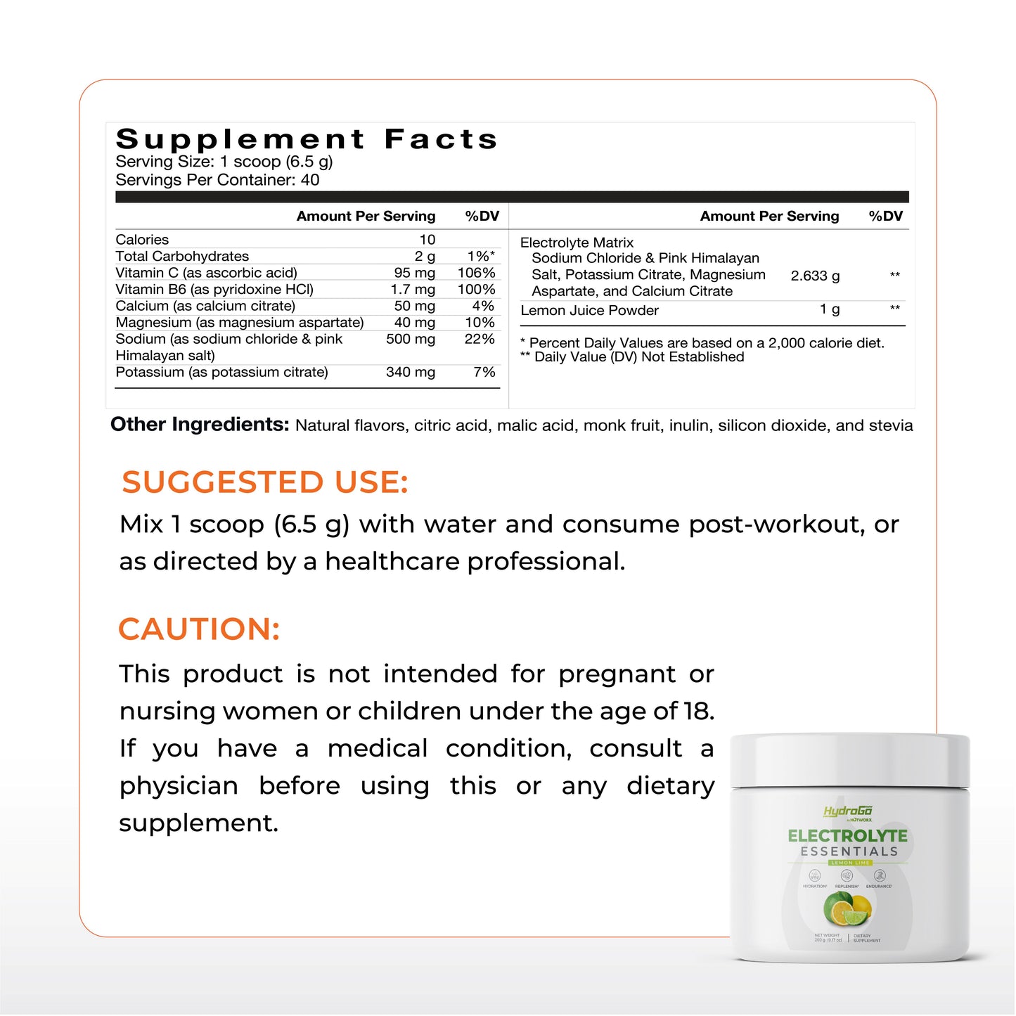 HOTWORX Electrolyte Essentials